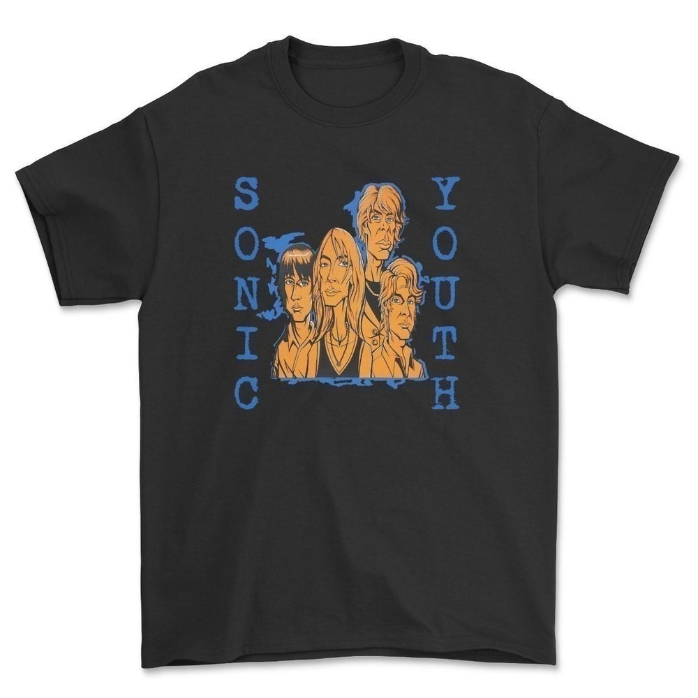 Sonic Youths Vintage Noise Rock Graphic Fan Unisex T-Shirt